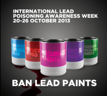 International Lead Poisoning Awareness Week (20 – 26 October 2013)